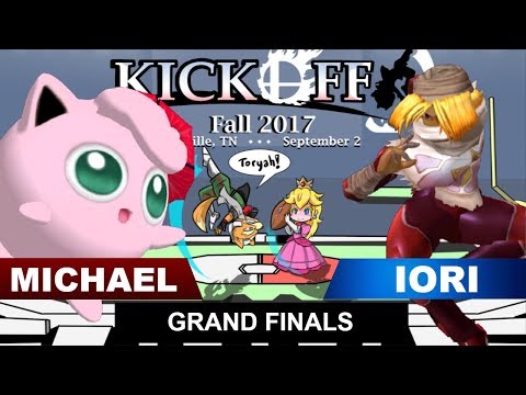Kickoff - Fall 2017 Melee Singles: Michael (Jigglypuff) VS Iori (Sheik) - Grand Finals