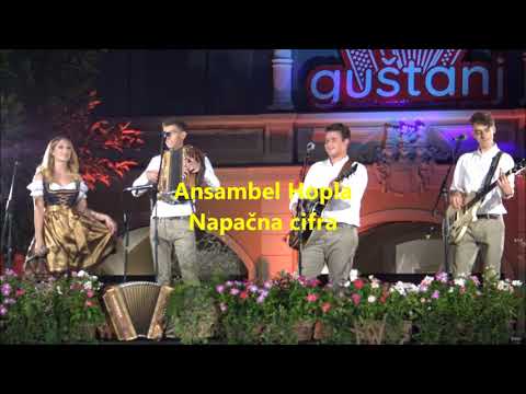 Ansambel Hopla Napačna cifra Festival Guštanj 2018