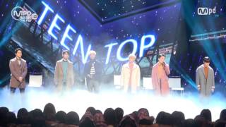[MPD직캠] 틴탑 직캠 가지마 TEENTOP Fancam @엠카운트다운_160121