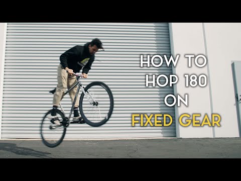 How To 180 a FIXED GEAR Bike
