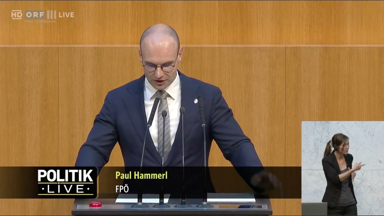 Paul Hammerl - Klimaneutralität 2040 - Gefährdung der Wirtschaft - 28.9.2026