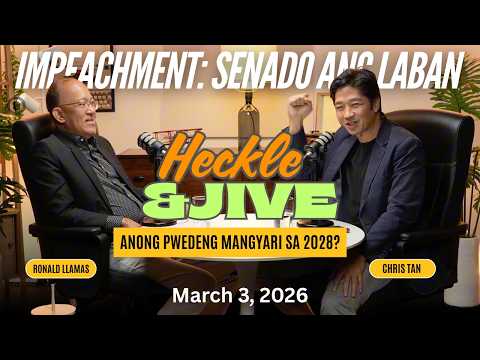 Heckle & Jive Ep 3: Convicted o Makakalusot? Ang Maduming Laro sa Impeachment ni Sara Duterte.