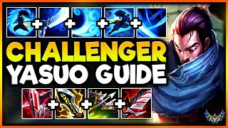 How To MASTER YASUO in SEASON 13! - Yasuo Guide S1