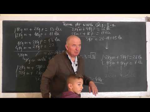 Lectia 1469 - Probleme de artimetica rezolvate prin metoda comparatiei - Clasa 1