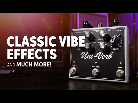 J. Rockett Audio Designs Uni-Verb Chorus/Vibrato Pedal | Sweetwater