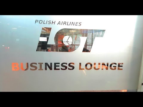Lounge da LOT Polish Airlines BUSINESS CLASS em Varsóvia | Avaliação do lounge