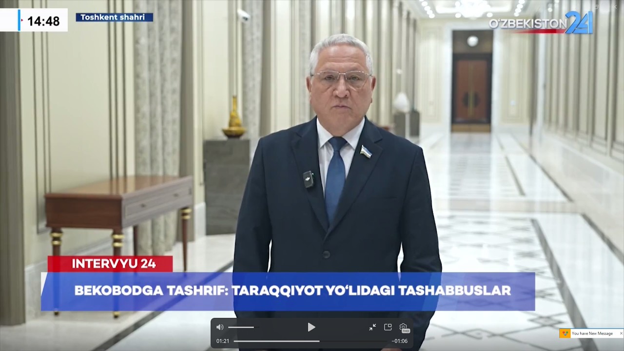 Odiljon Mamatkarimov: Prezidentimizning Bekobod tumaniga tashrifi yuzasidan