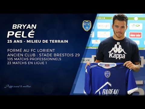 Recrue⎥Bryan Pelé : "Heureux de rejoindre l'Estac"