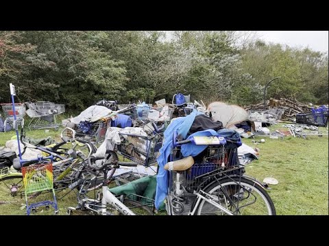 Sylt Punker hinterlassen Müllberge