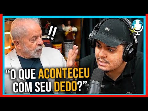 IGÃO FAZ PERGUNTA PRO LULA COMO QUE ELE PERDEU O DEDO ELE FICOU SEM GRAÇA??  Cortes de Podcast