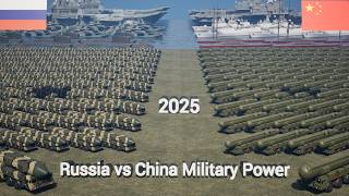 2025年中国与俄罗斯的军事实力对比