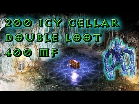 FAST 200 Icy Cellar / Barbarien 400 MF Double Loot / Diablo 2 Resurrected - B.net