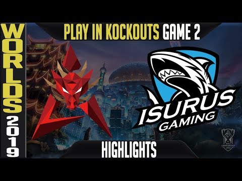 HKA vs ISG Highlights Game 2 | Worlds 2019 Play In Knockouts | Hong Kong Attitude vs Isurus Gaming