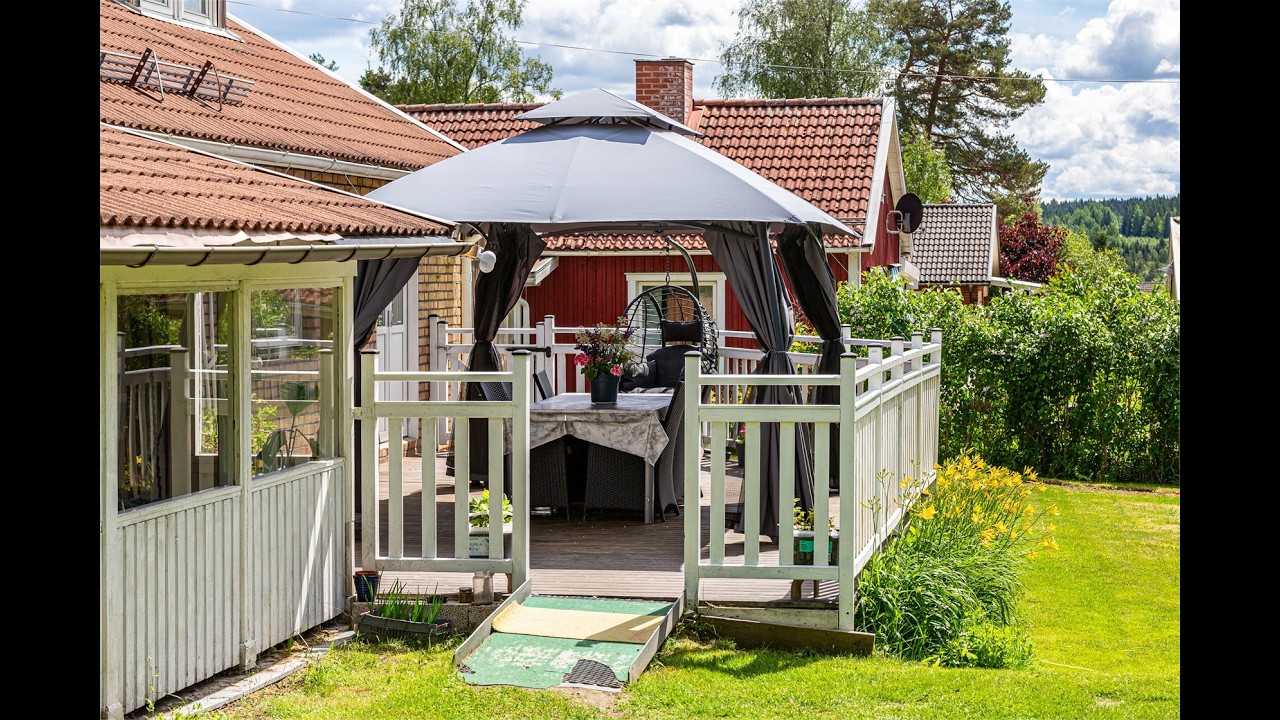 6 rum Villa på Klastorpsgatan 23 Kopparberg Ljusnarsbergs kommun - video