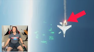 Real Fighter Pilot Fights Russian Flankers in Dogfight Sim