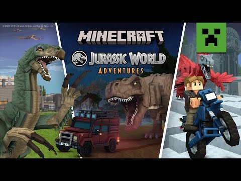 Minecraft meets Jurassic World: EPIC adventure!