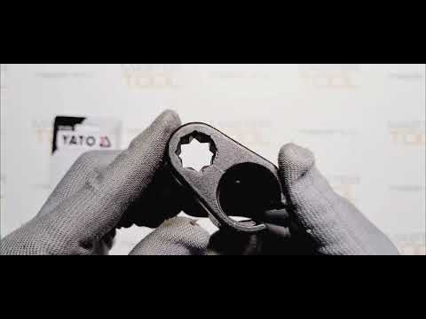 Ключ для лямбда-зонда YATO, 22 мм, артикул YT-1753 Ключ для лямбда-зонда YATO, 22 мм, артикул YT-1753