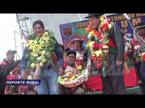 Chuma, inicio del camino Chojñapata, Chuma, Mollo junto a la gobernación del departamento de La Paz.