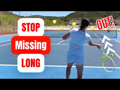 How To Stop Hitting Long in Tennis: Improve Your Consistency