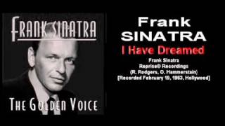 Frank Sinatra   I Have Dreamed Reprise 1963   YouTube2