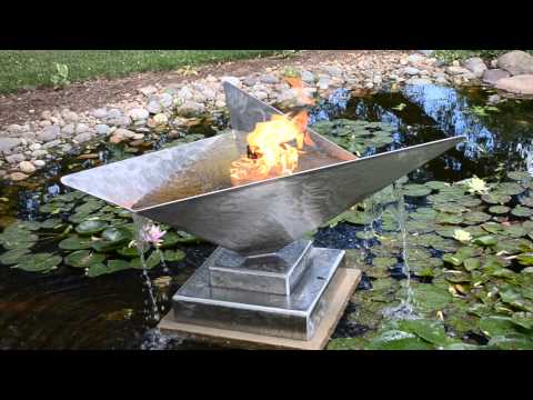 Seifert Studios Fire on Water Feature