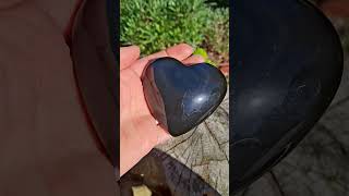 Obsidián duhový srdce 195 g