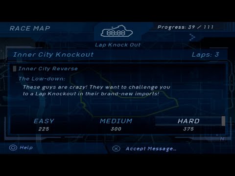 Need For Speed Underground (PS2) - Part #40 // Inner City Knockout