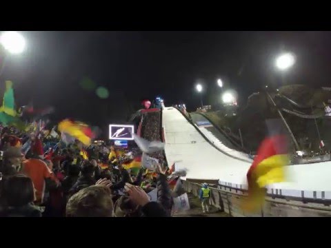 Vierschanzentournee in Oberstdorf mit der GoPro Hero4 (4K Auflösung)