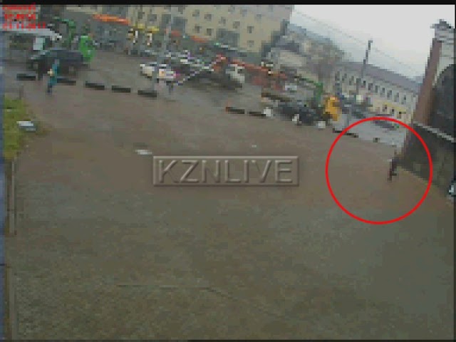 Трагический момент зафиксировали видеокамеры (ВИДЕО)