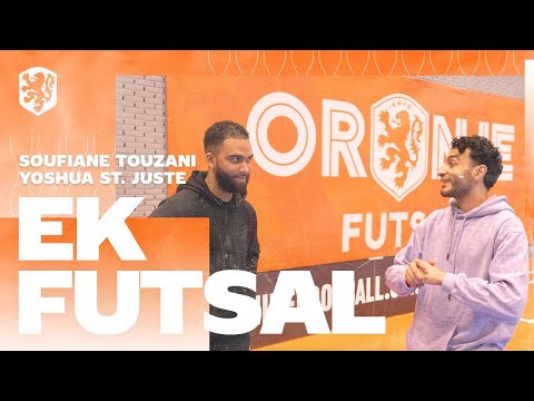 Touzani x Oranje Futsal #4 | Yoshua St. Juste | EK Futsal '22 | 'Ben je familie van een kat?'