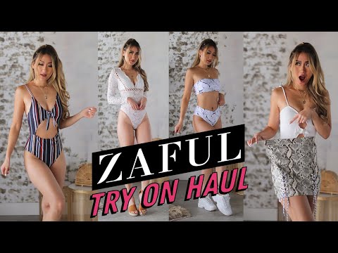 Zaful Bikini Try On Haul & Review