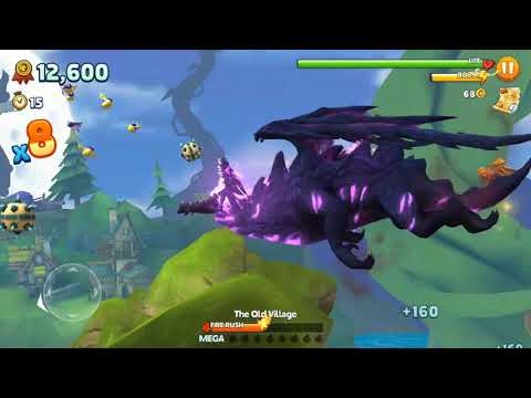 HUNGRY DARGON FIRST BIRTHDAY UPDATE NEW DRAGON UMBRA XXL UNLOCKED GAMEPLAY
