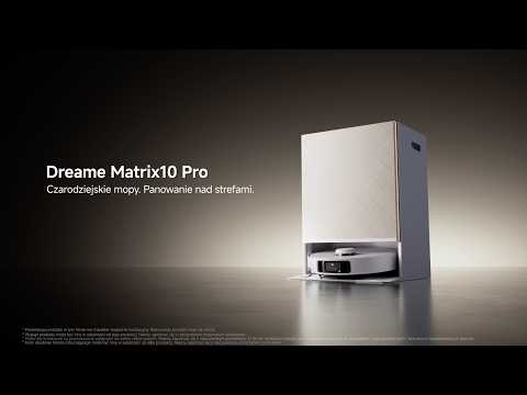 Робот-пилосос Dreame Bot Matrix 10 Pro Black (RLM61HE-Bl)
