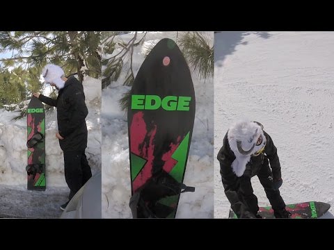 EDGE Black Snow Snowboard Testing and Review