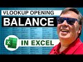 Opening Balance VLOOKUP - 1115 - Learn Excel ...