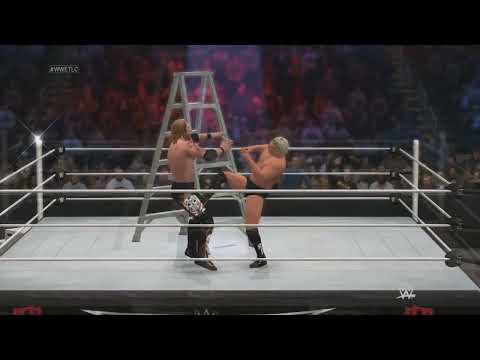 WWE 2K16 PS3 Gameplay - Ric Flair vs Edge