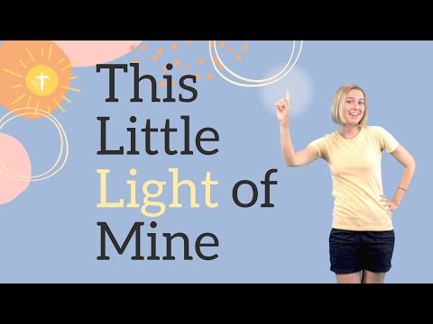 This Little Light of Mine | Sunday School Song with Actions