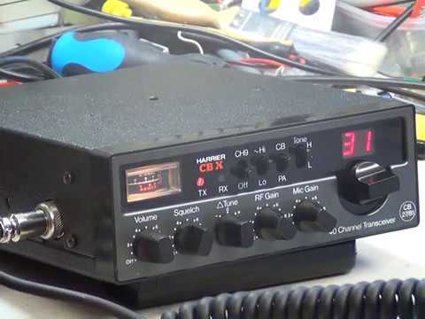 Harrier CBX  UK (CB 27/81) CB radio (mobile) - On The Air test