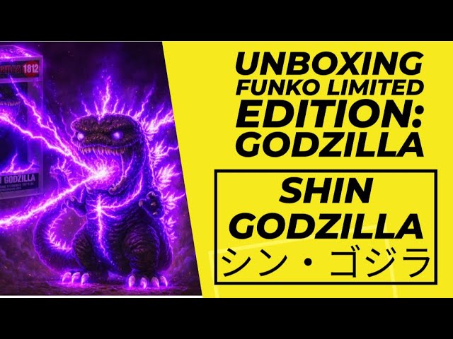 Vídeo relacionado con Funko Pop! Shin Godzilla - Supreme Limited Edition - Amazon Exclusive