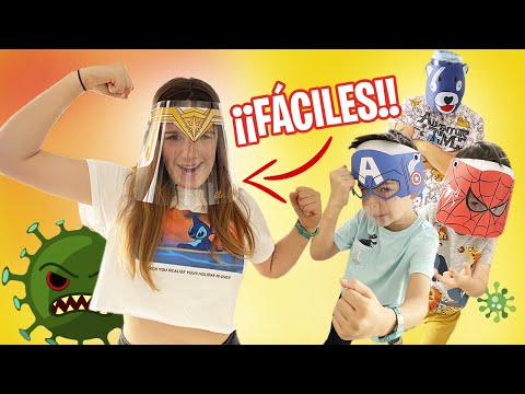 COMO HACER MASCARILLAS caseras FÁCILES  ¡¡SALIMOS A LA CALLE!!