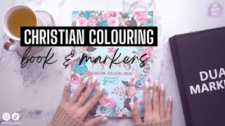Easy way to spend time in the Word using a Christian Colouring Book and a short Colour With Me