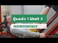 DVTV: Maintain Quads 1 Wk 3