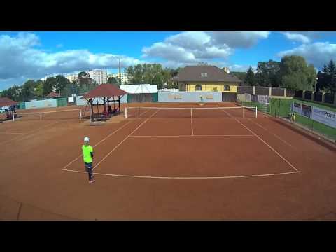 Adam Jurajda vs Daniel Siniakov Rakovnik Tennis Arena Kids Tour F 20151