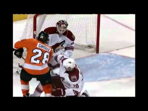 Philadelphia Flyers In Game Video 2010-2011 Stanley Cup Playoffs