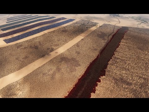 500,000 ROMAN GENERALS VS 10 LINES OF RANGED COMBAT UNITS - Ultimate Epic Battle Simulator 2