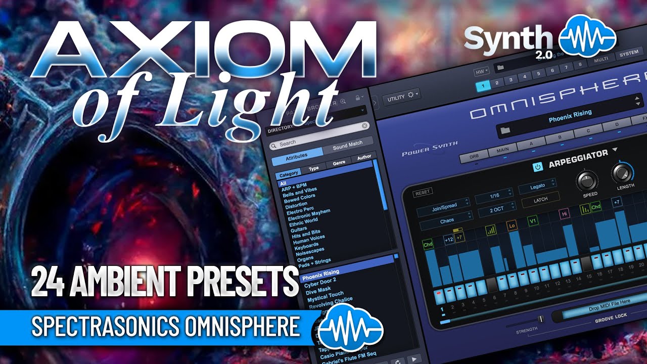 DRS084 - Axiom of Light - Spectrasonics Omnisphere 2 ( 24 presets ) - Video Preview 1