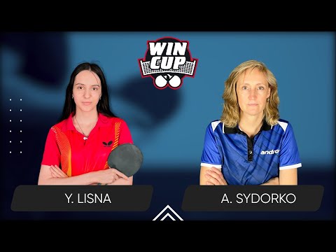 14:30 Yaroslava Lisna - Anzhela Sydorko West 3 WIN CUP 03.05.2024 | TABLE TENNIS WINCUP