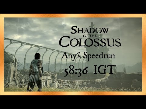 Any% Speedrun - 58:36 IGT - Shadow of the Colossus