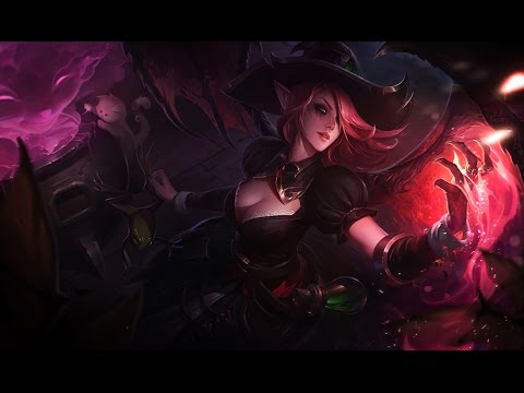 Bewitching Morgana Skin - 975RP - PBE Server - In Game Preview - League Of Legends