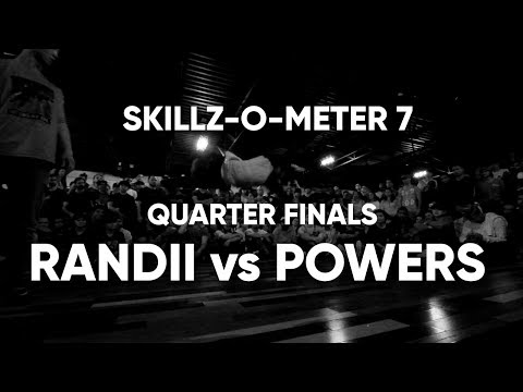 Top 8 - Randii vs Powers | SKILLZ-O-METER 7 | BBOY NORTH